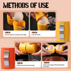 🎊Stainless Steel Egg Opener – Crack, Cut, and Separate Eggs Easily🍳(🥚Buy 1 Get 1 Free)