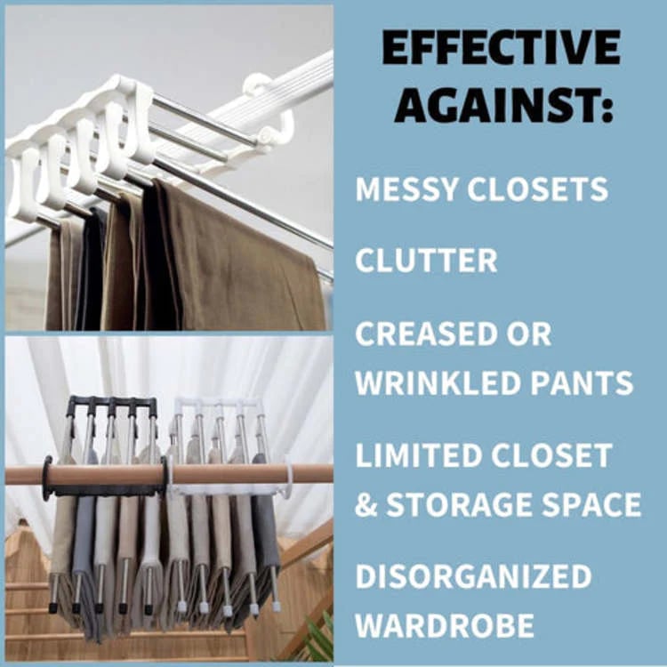🎁Mother's Day Gift!⚡Almost Gone-🔥Multi-functional Pants Rack