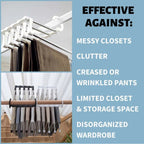 🎁Mother's Day Gift!⚡Almost Gone-🔥Multi-functional Pants Rack