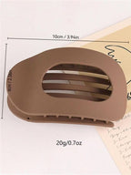 💖Casual Versatile Solid Color Lay Flat Hair Clip