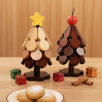Minimalist Tree-Shaped Foldable Wooden Trivet