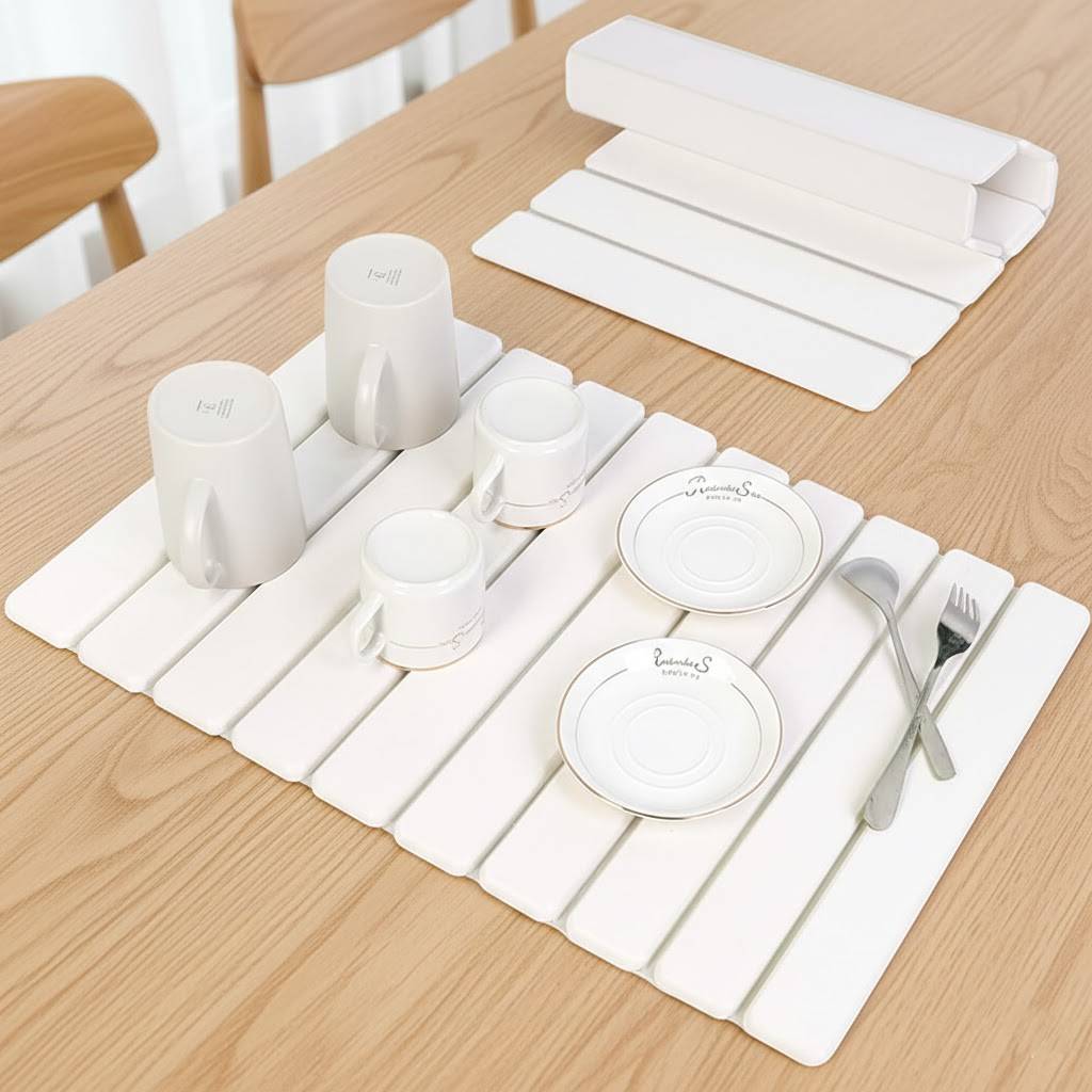 Fast-Drying Diatomaceous Earth Kitchen Drying Mat